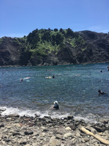 ゆるっと弓ヶ浜からのヒリゾ浜